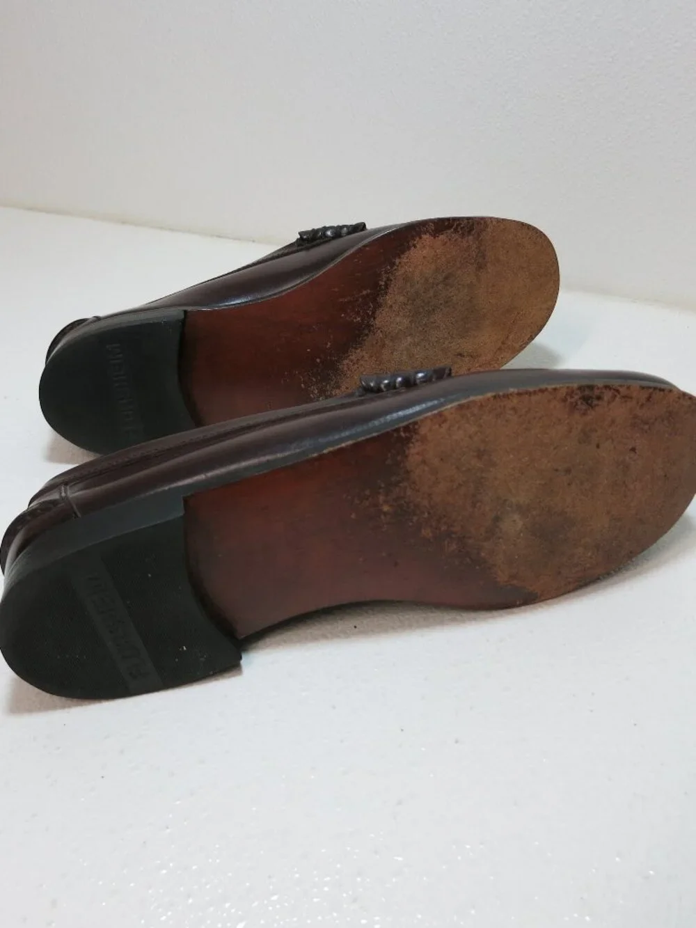 Florsheim FLS Strap Penny Loafers Moccasin Dress Shoes Men's Footwear 9.5 EEE